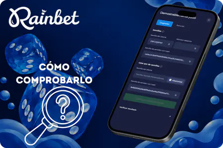 Verificación de manos en Rainbet Blackjack