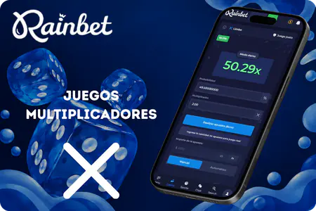 Pantallas de juegos con multiplicador creciente