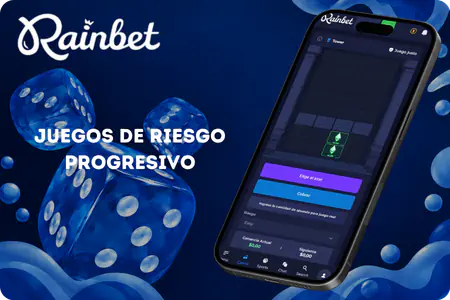 Juegos de riesgo progresivo en Rainbet