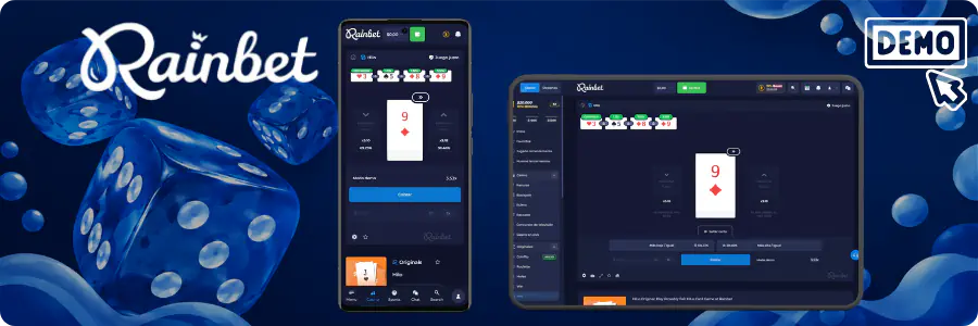 Partida de cartas en pantalla táctil